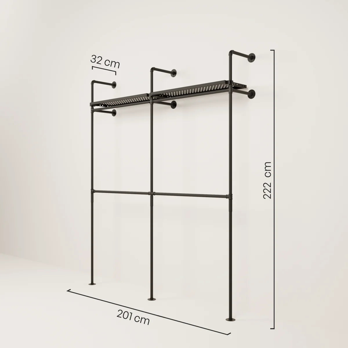 KIM DOUBLE 2 METAL – 2 rafturi