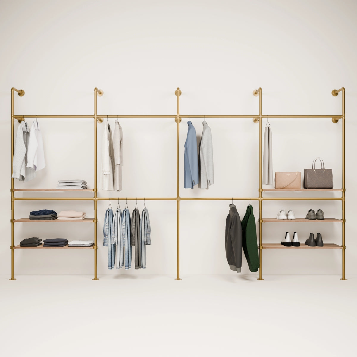 KIM DOUBLE 4 OAK – 6 rafturi | aur
