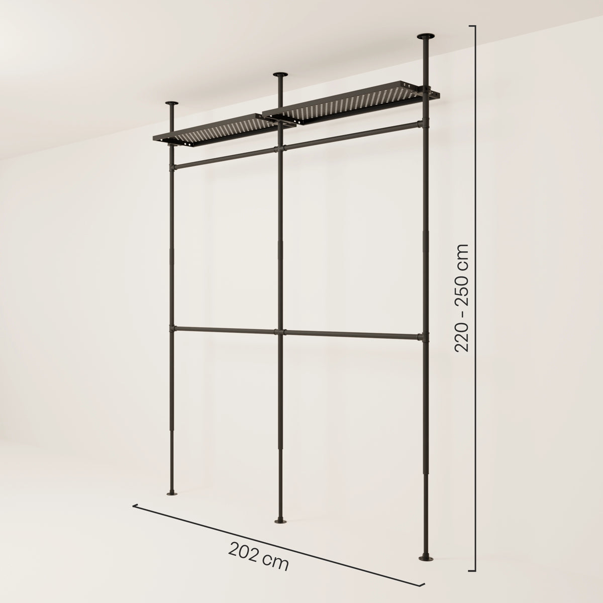 LOFT 2 METAL – 2 estantes