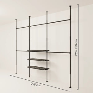 LOFT 3 METAL – 3 rafturi în partea de jos