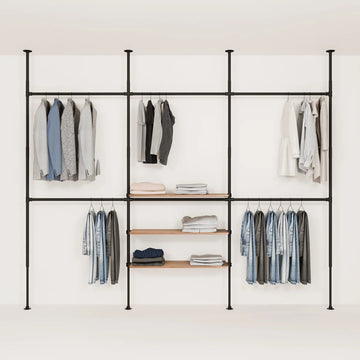 LOFT 3 OAK – 3 rafturi în partea de jos