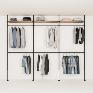 LOFT 3 OAK – 3 rafturi în partea de sus