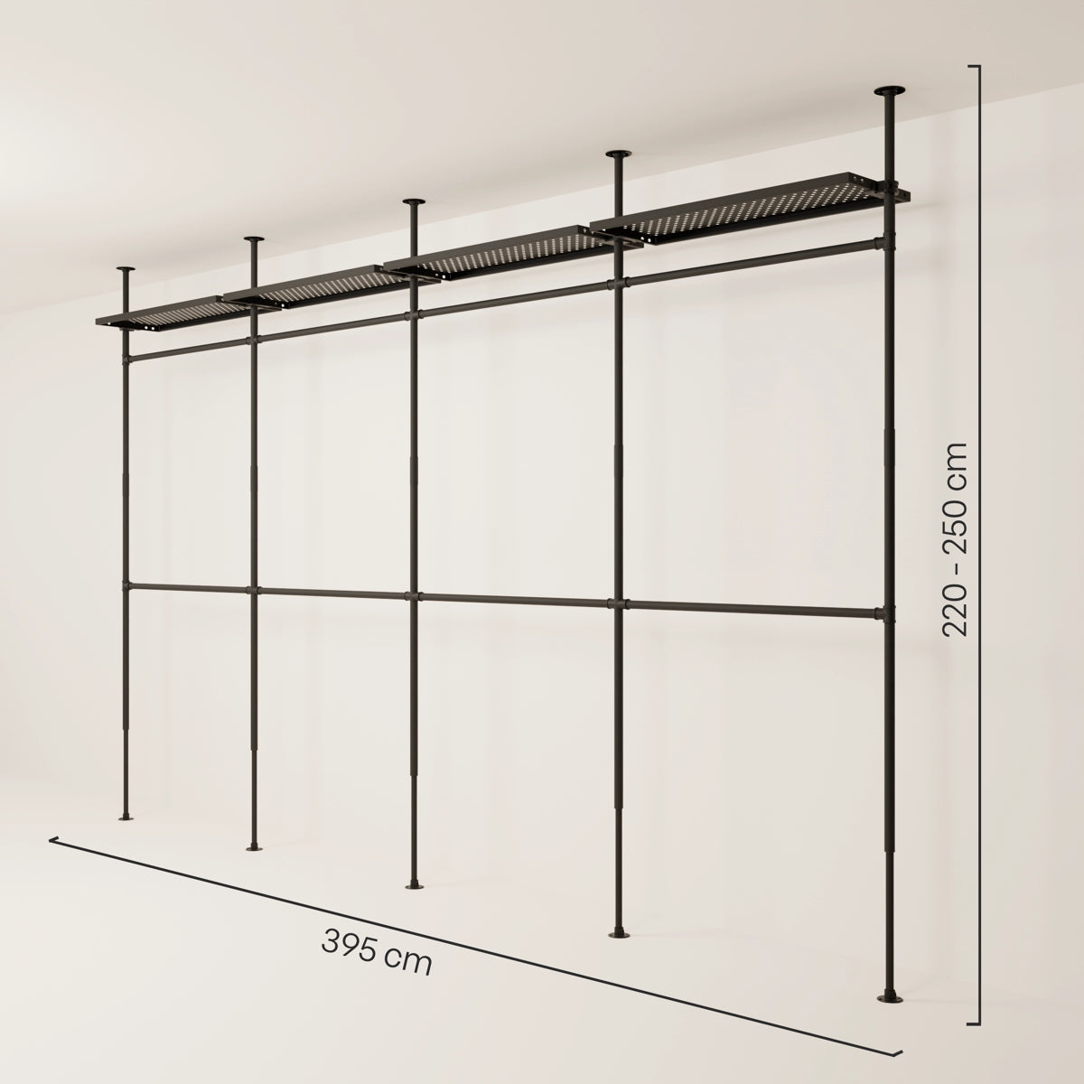 LOFT 4 METAL – 4 estantes