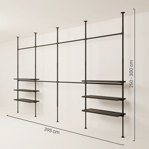LOFT 4 METAL – 6 shelves outside