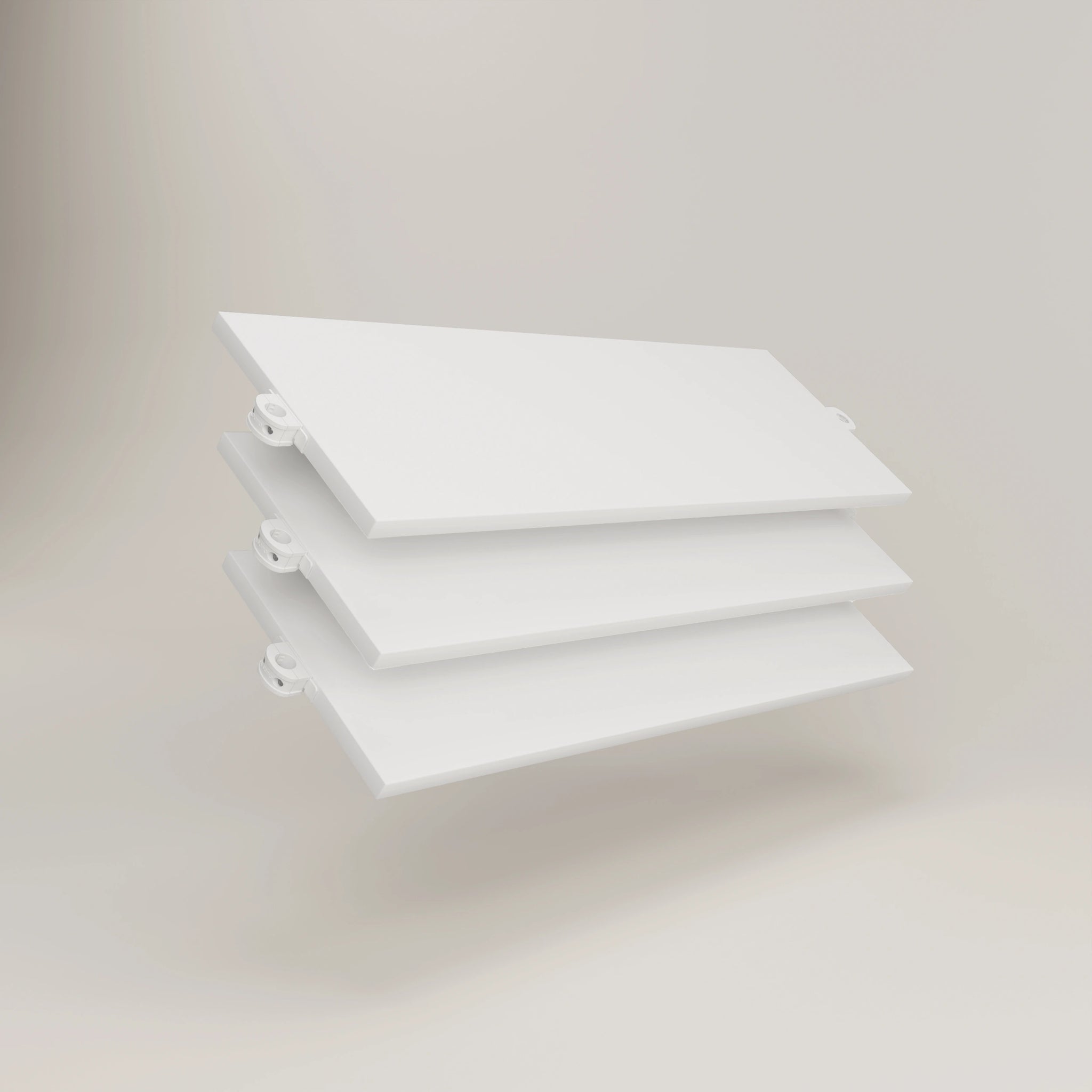 Raft – alb | incl. accesorii de montare | set de 1 | set de 3 | set de 5