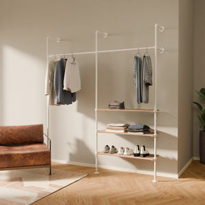 KIM 2 OAK – 3 rafturi | alb
