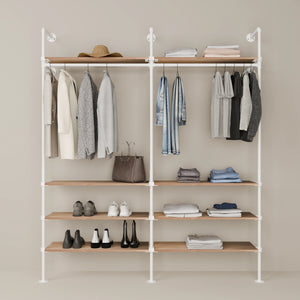 KIM 2 OAK – 8 rafturi | alb