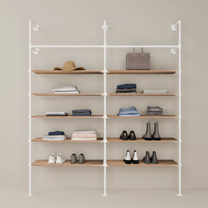 KIM 2 OAK – 10 rafturi | alb