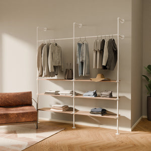 KIM 2 OAK – 6 rafturi | alb