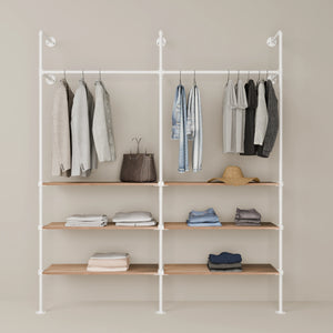 KIM 2 OAK – 6 rafturi | alb