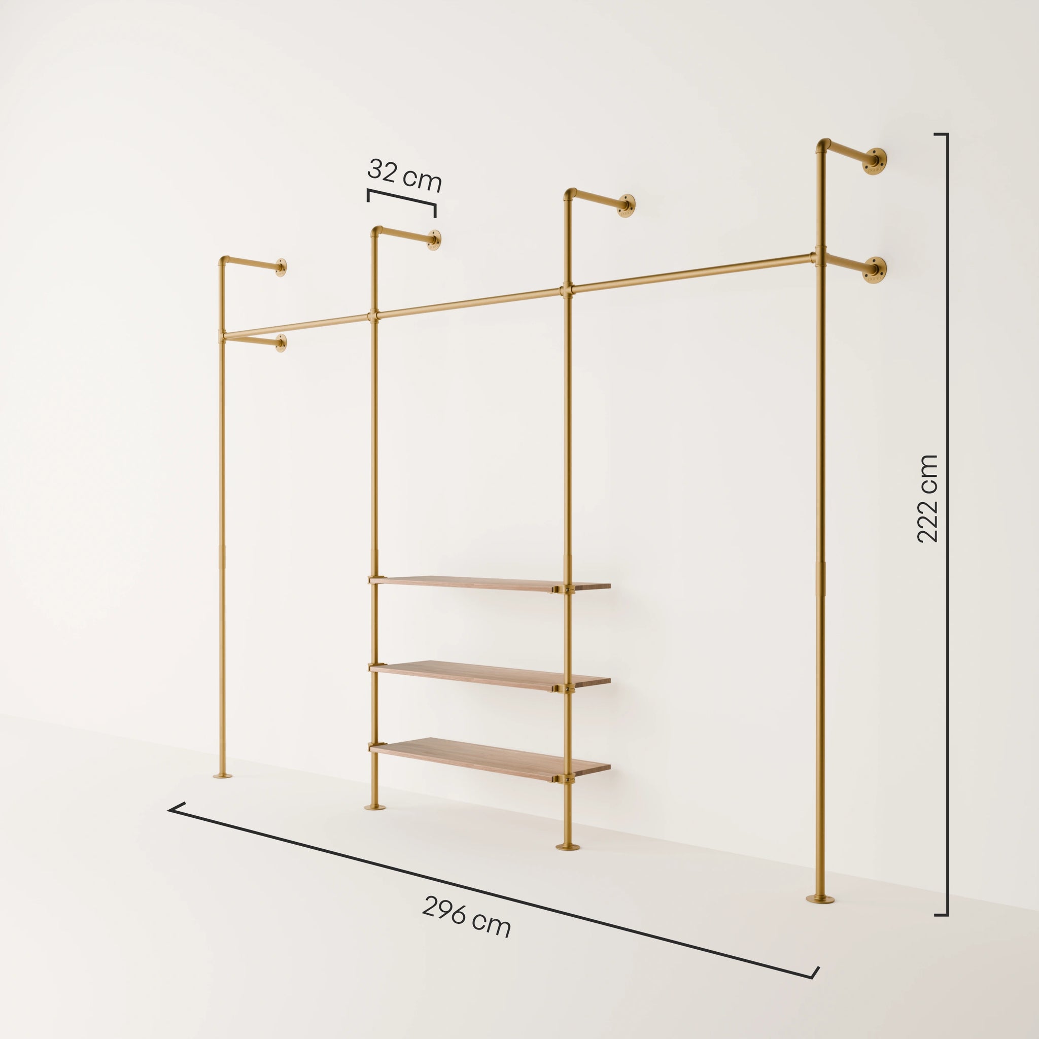 KIM 3 OAK – 3 rafturi | aur