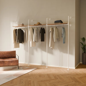 KIM 3 OAK – 3 rafturi superioare | alb