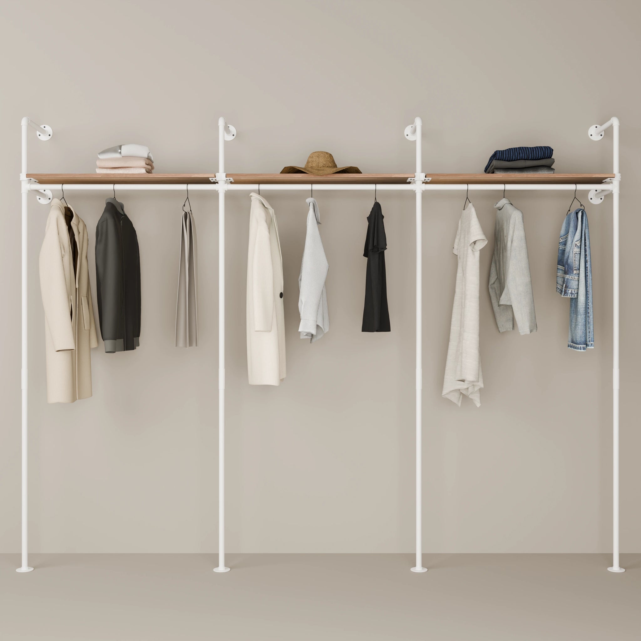 KIM 3 OAK – 3 rafturi superioare | alb