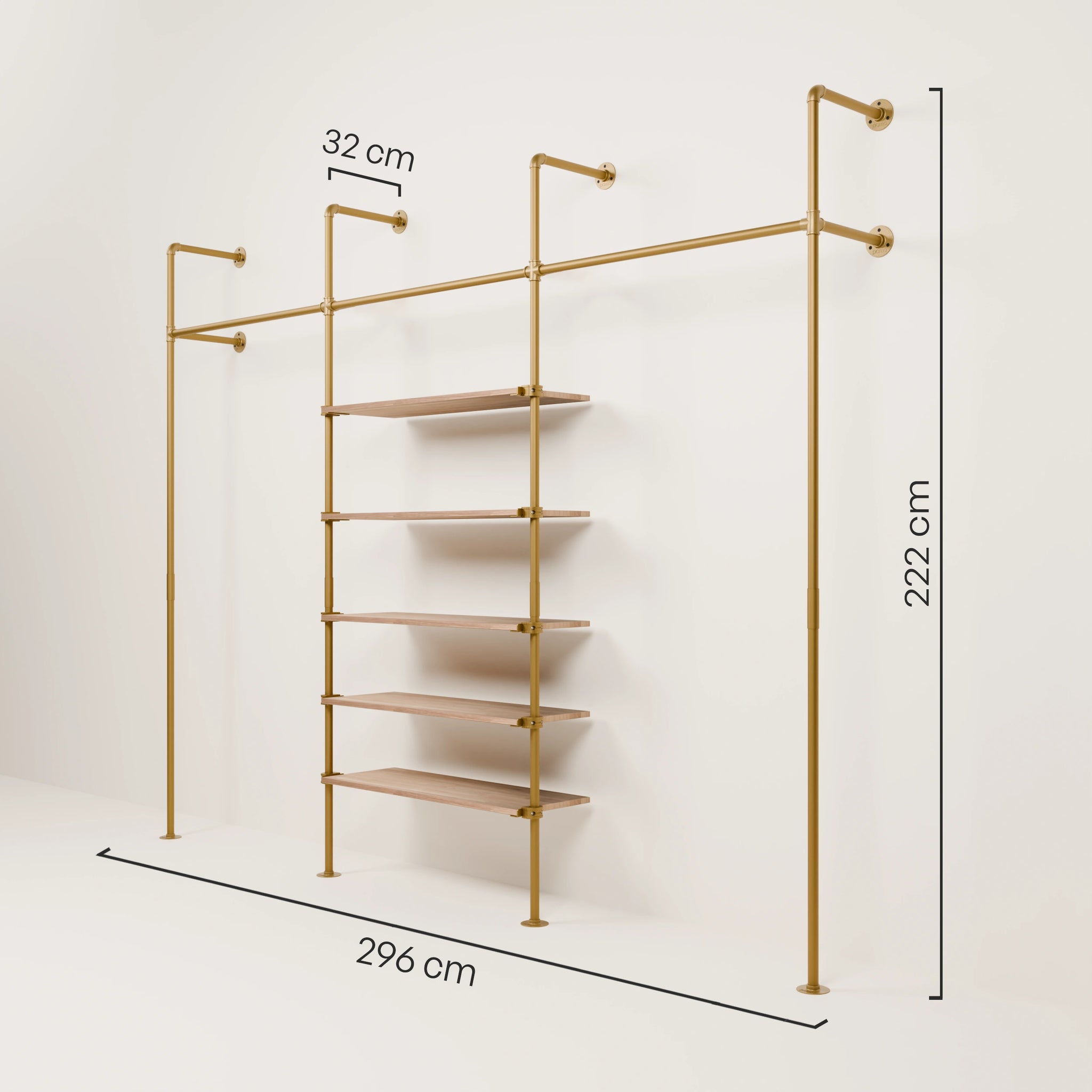 KIM 3 OAK – 5 rafturi | aur