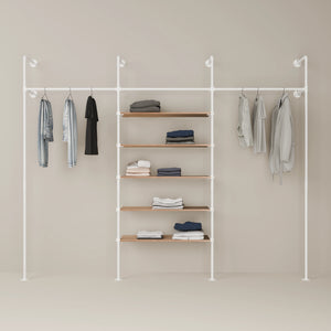 KIM 3 OAK – 5 rafturi | alb