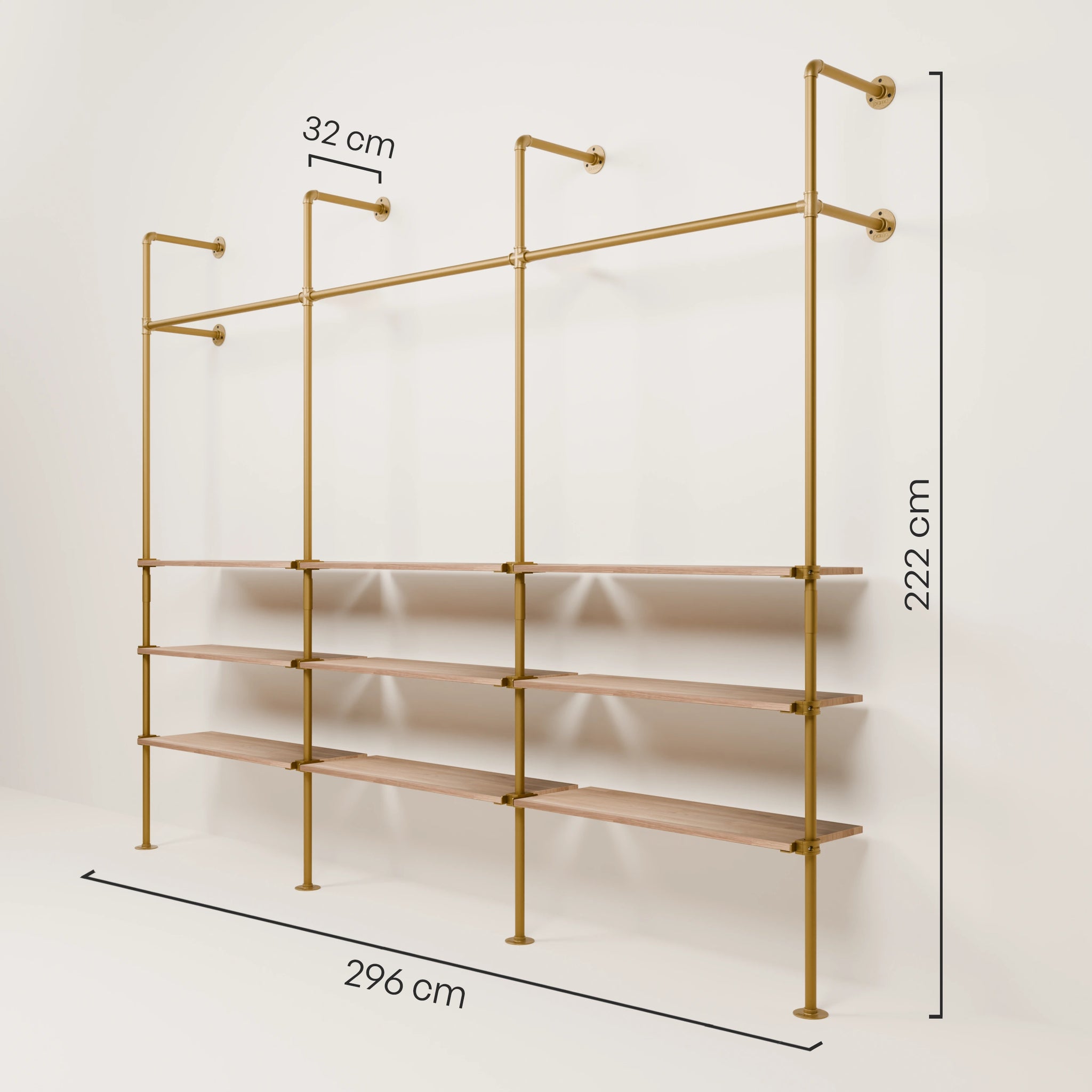 KIM 3 OAK – 9 rafturi | aur