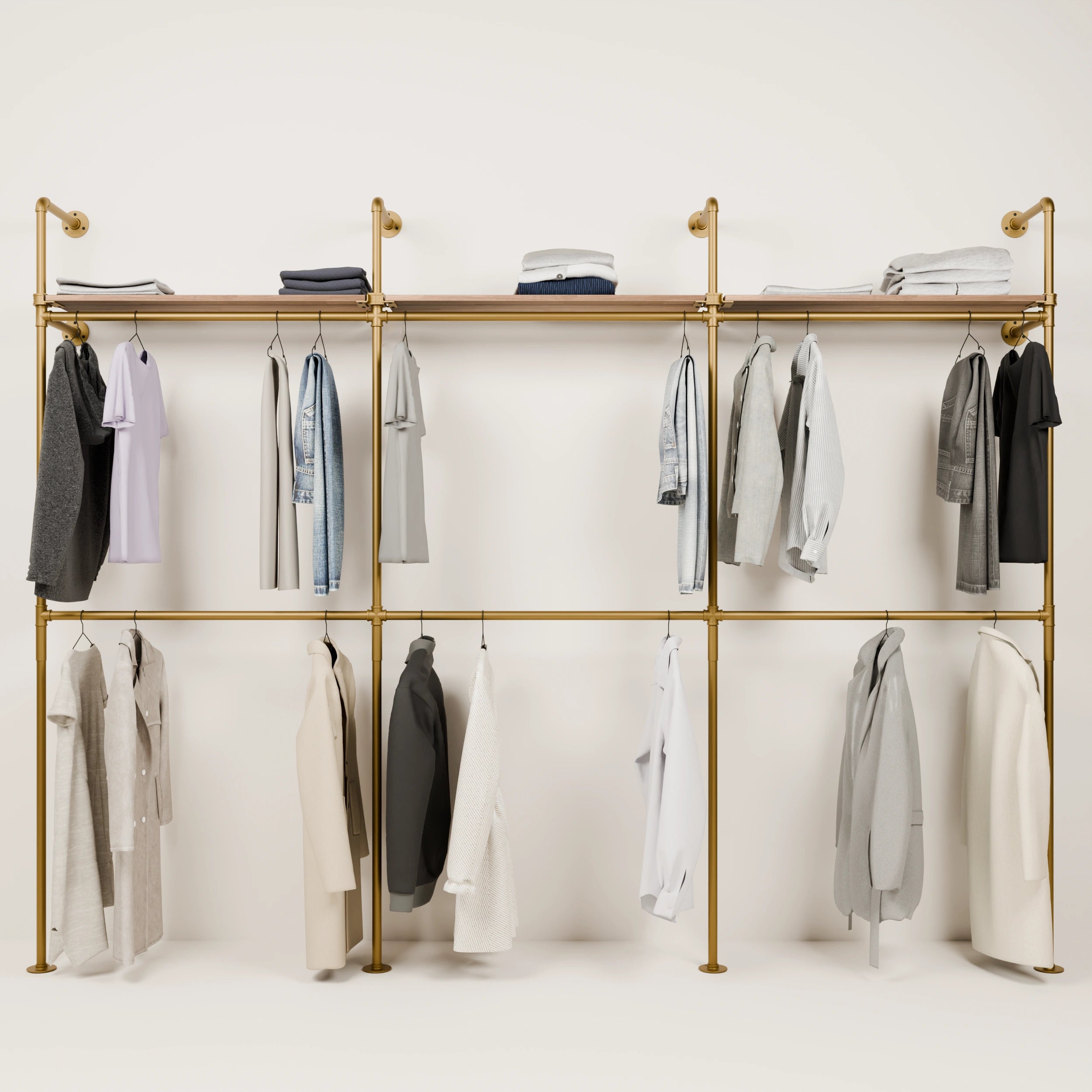 KIM DOUBLE 3 OAK – 3 rafturi superioare | aur