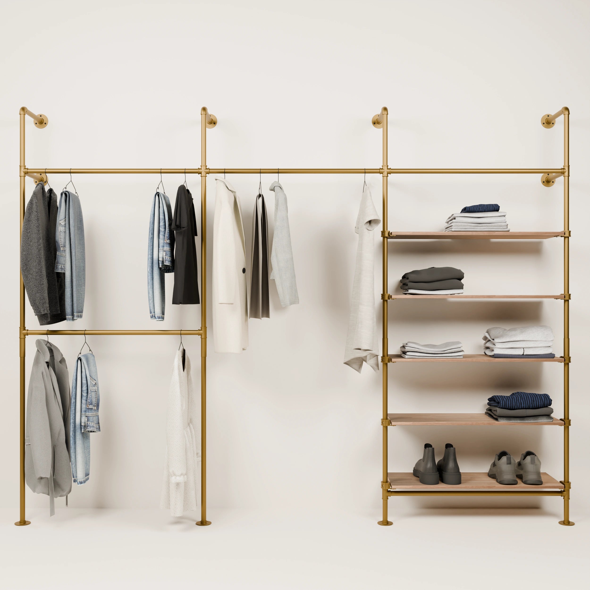 KIM DOUBLE 3 OAK – 5 rafturi | aur