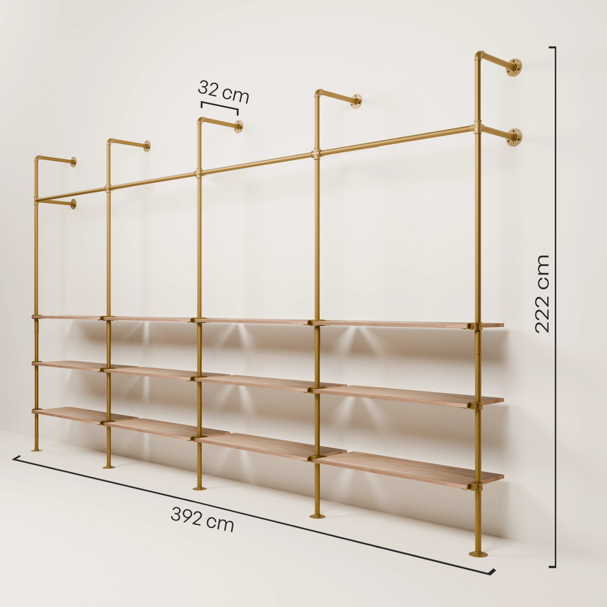 KIM 4 OAK – 12 rafturi | aur
