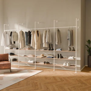 KIM 4 OAK – 12 rafturi | alb