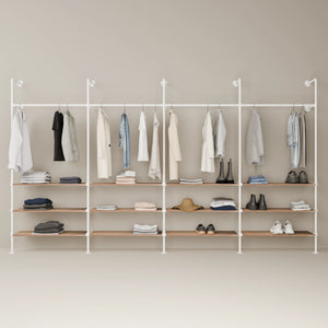 KIM 4 OAK – 12 rafturi | alb