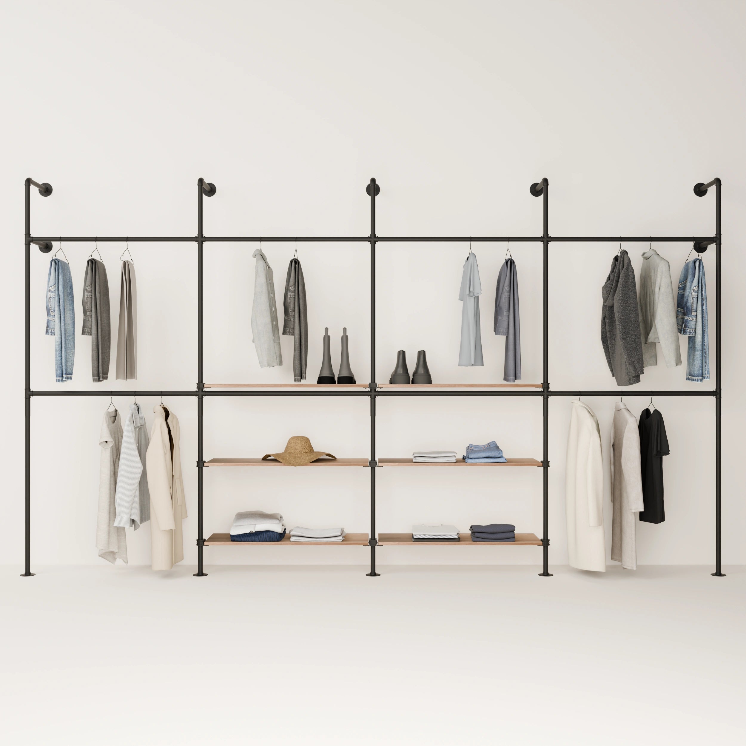 KIM DOUBLE 4 OAK – 6 rafturi în centru