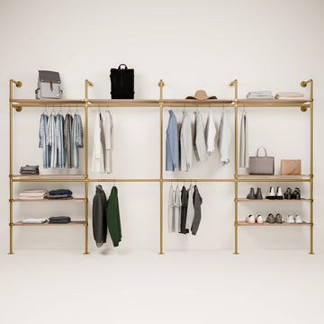 KIM DOUBLE 4 OAK – 10 rafturi superioare | aur