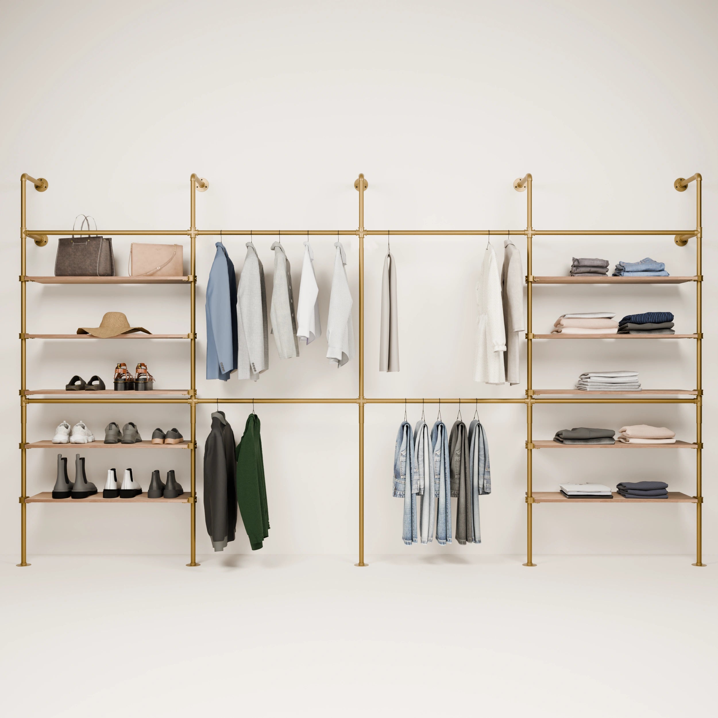 KIM DOUBLE 4 OAK – 10 rafturi | aur