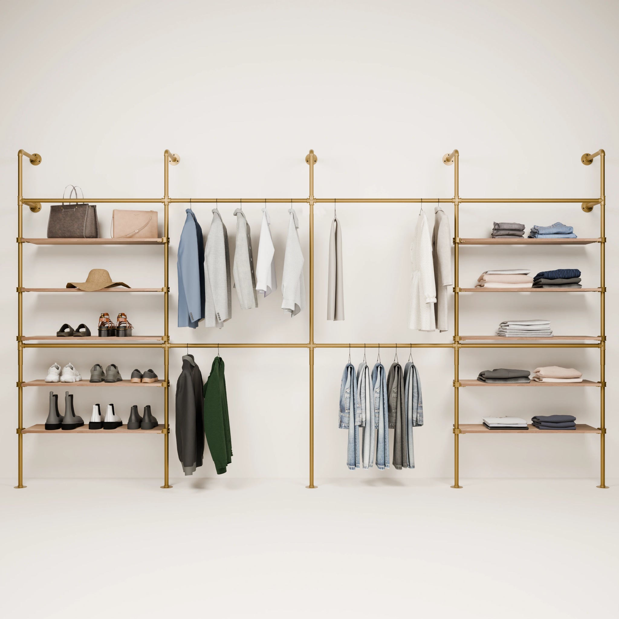 KIM DOUBLE 4 OAK – 10 rafturi | aur
