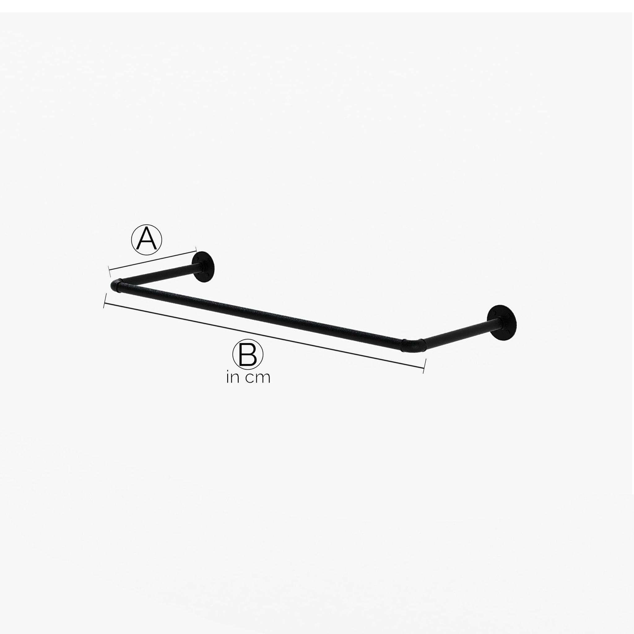 Su misura – FINN – armadio | design industriale | tubi neri